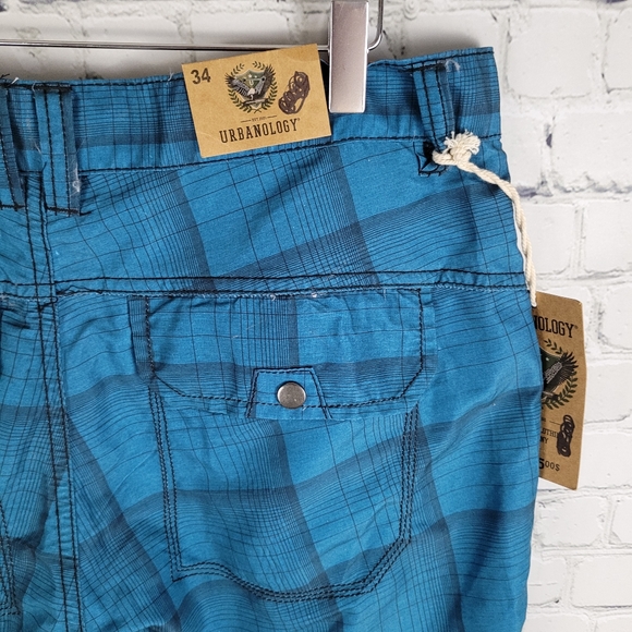 URBANOLOGY | plaid shorts - Picture 3 of 7